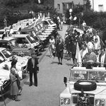 MIVA-Fahrzeugsegnung mit Alois Wagner in Stadl-Paura (1985)