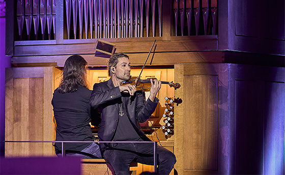 David Garrett bot ein abwechslungsreiches Programm