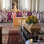 Begräbnisgottesdienst für Josef Ahammer in der Pfarrkirche Linz-Hl. Familie