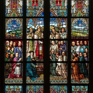 Fenster Grundsteinlegung